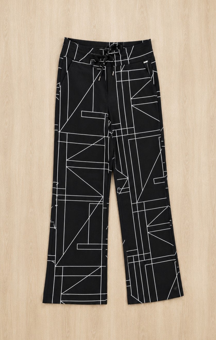 Mi Piace Travelstof Broek Maat XXL kleur Zwart en Kit, Mi Piace, Verzenden, Zwart, Maat 46/48 (XL) of groter