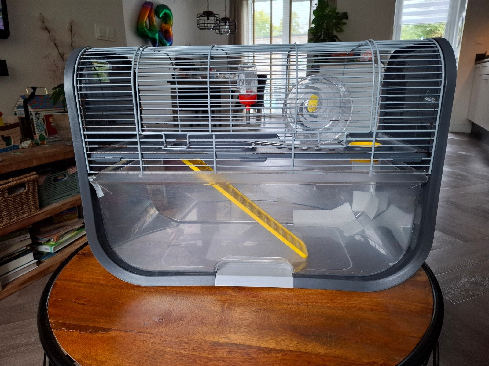 Hamsterkooi incl. accessoires, Dieren en Toebehoren, Kooi, Gebruikt, Minder dan 75 cm, Hamster