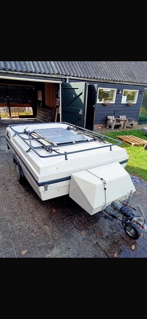Vouwwagen Easy up, Caravans en Kamperen, Ophalen, Tot en met 4, Overige merken