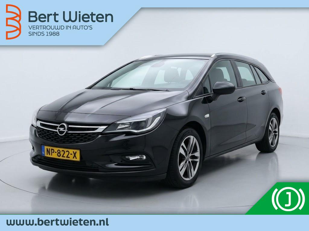 Opel Astra Sports Tourer 1.4 Online Edition | Geen import |, Stof, Gebruikt, 150 pk, Zwart