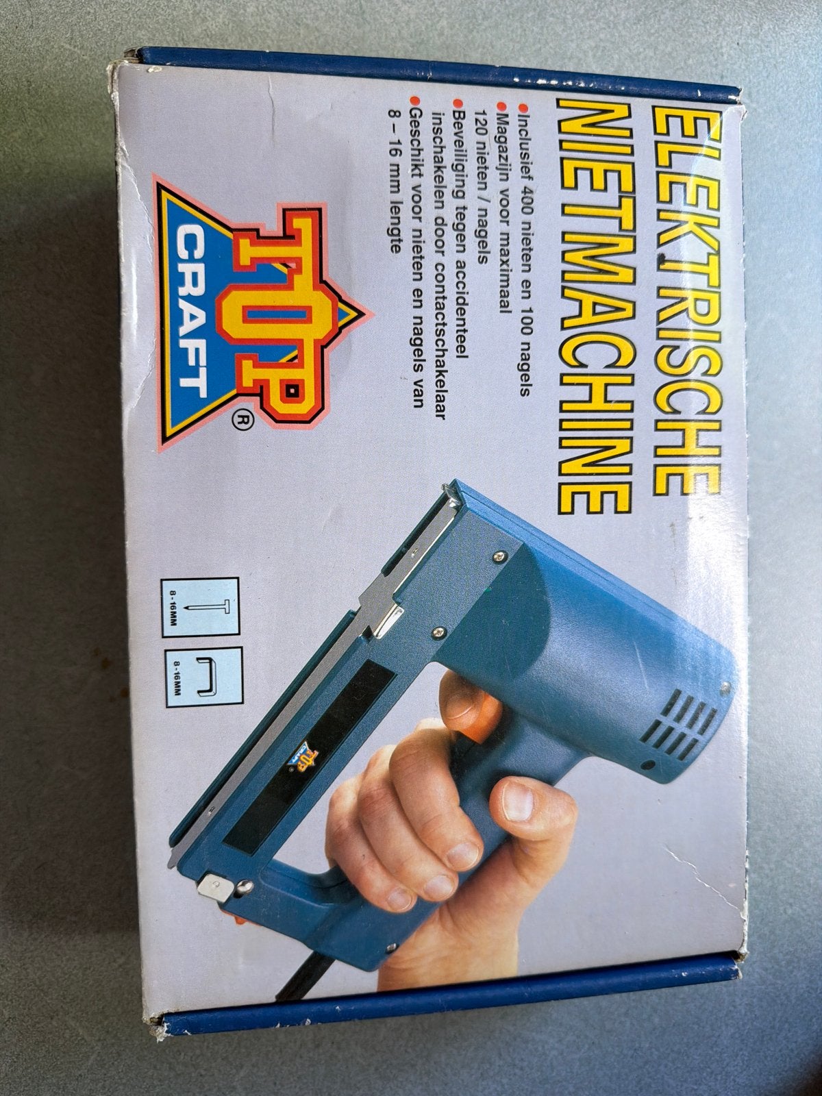 Nieuwe Top Craft Elektrische Nietmachine, Ophalen of Verzenden, Nieuw, Tacker/nietmachine, Overige merken
