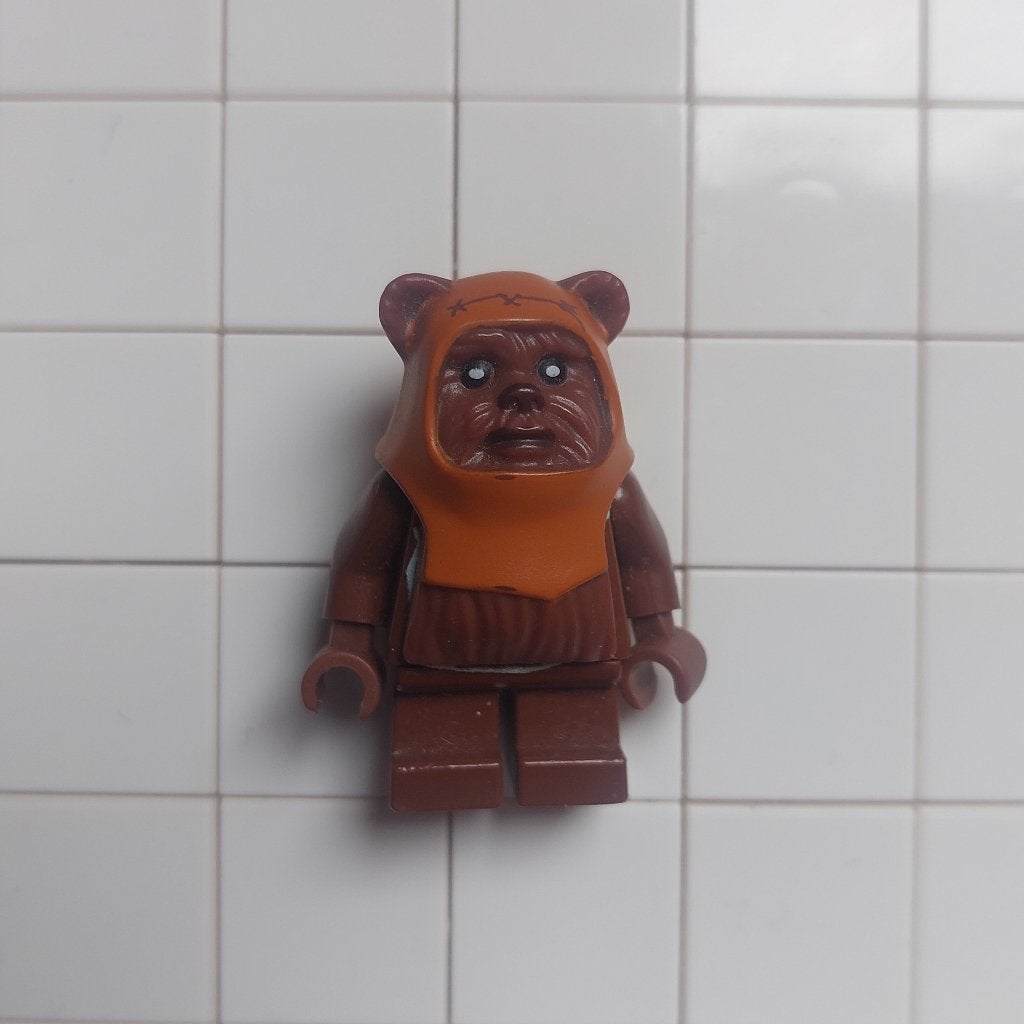 LEGO Star Wars Minifig - Wicket Ewok - sw0237, Ophalen of Verzenden, Zo goed als nieuw