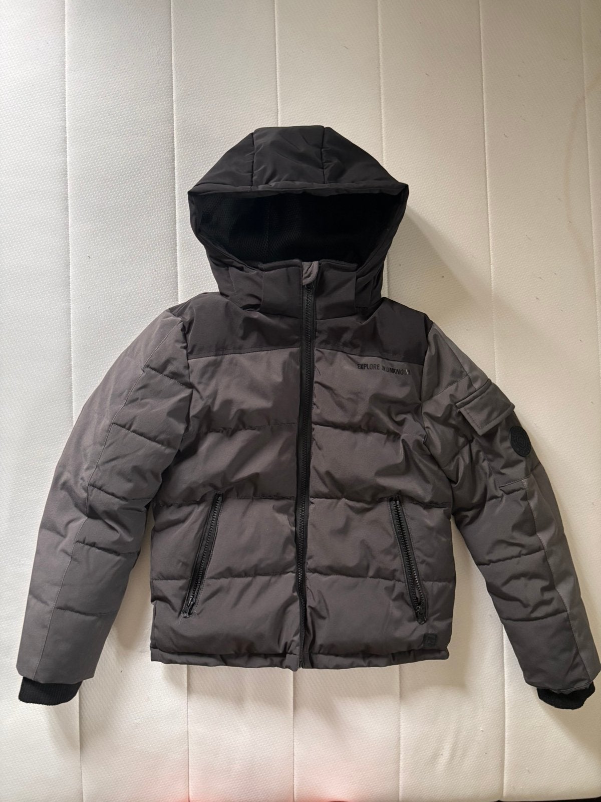 Winterjas jongen maat 140-146 zgan!, Kinderen en Baby's, Kinderkleding | Maat 140, Ophalen of Verzenden, Zo goed als nieuw, Jongen