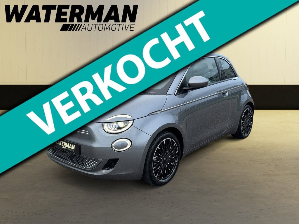 Fiat 500E CABRIO LA PRIMA 42KWH Soh 98%/CAMERA/ACC CRUISE/PD, Auto's, Fiat, Bedrijf, Te koop, 500E, ABS, Achteruitrijcamera, Adaptive Cruise Control