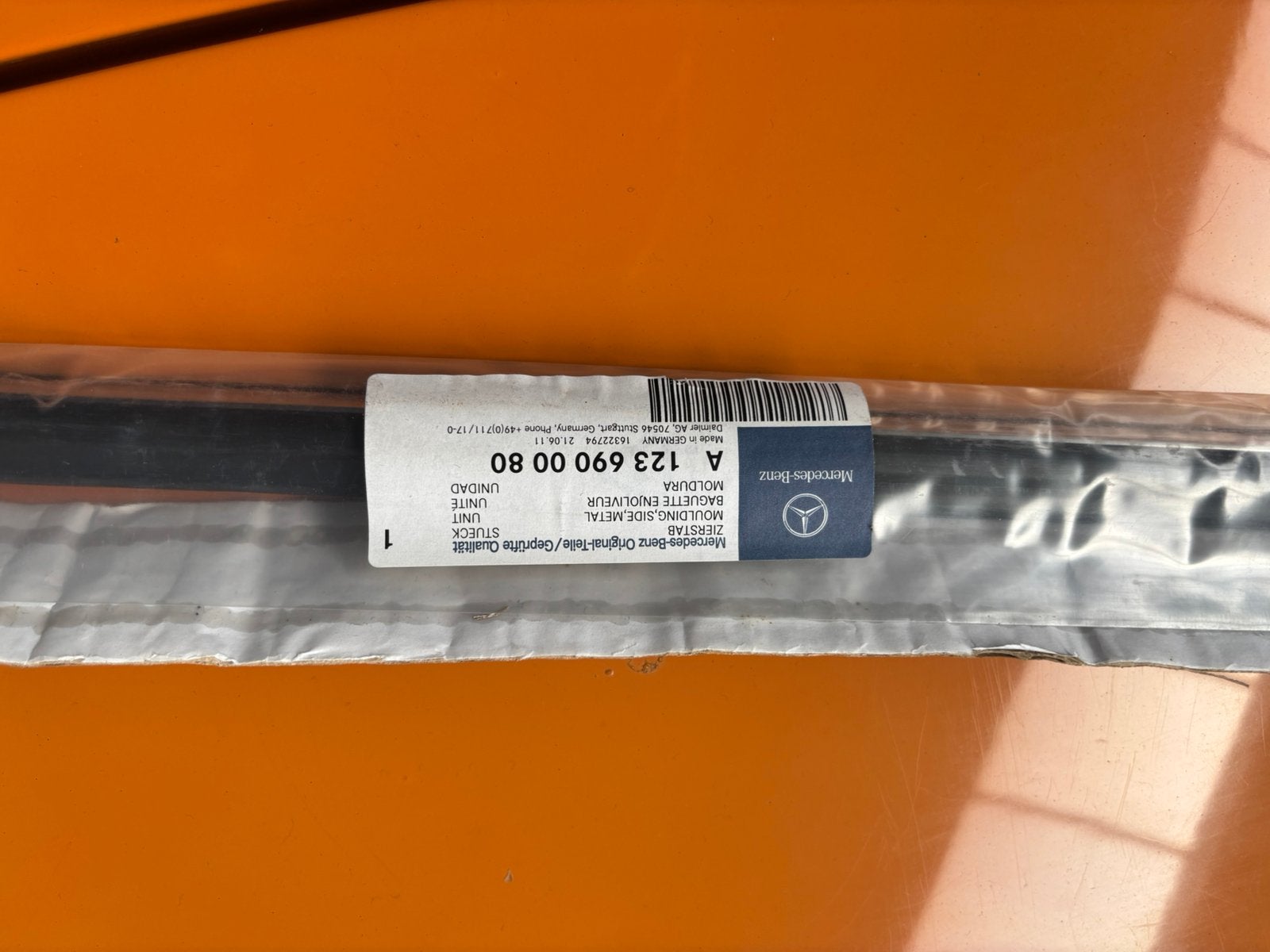 Sierstrip koffer/achterklep Mercedes W123, Ophalen, Nieuw, Achterklep
