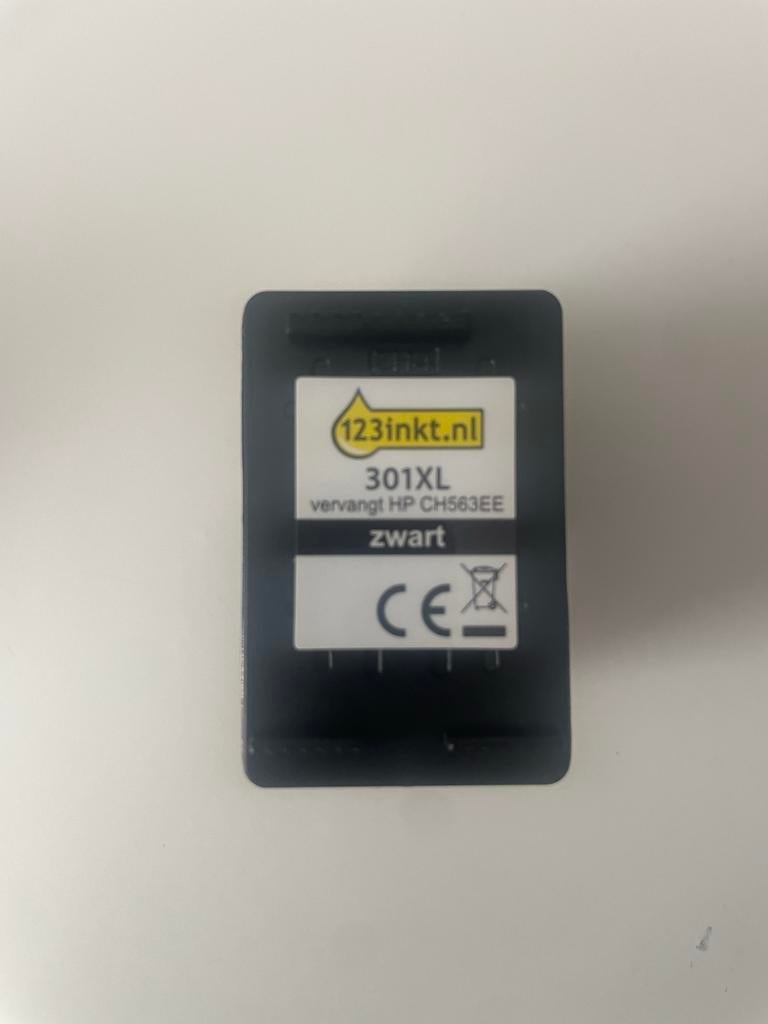 2x HP inkt cartridges 301 + 1x 301XL, Computers en Software, Printerbenodigdheden, Nieuw, Cartridge, Ophalen of Verzenden