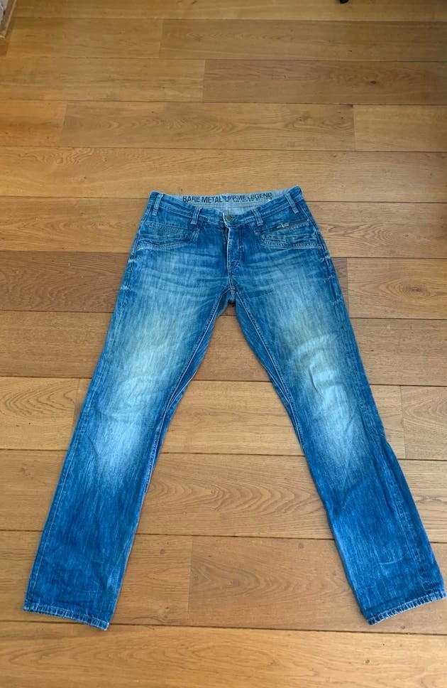 PME Legend Bare Metal Jeans - Maat 33/34, Ophalen of Verzenden, Gedragen, Blauw, W33 - W34 (confectie 48/50)