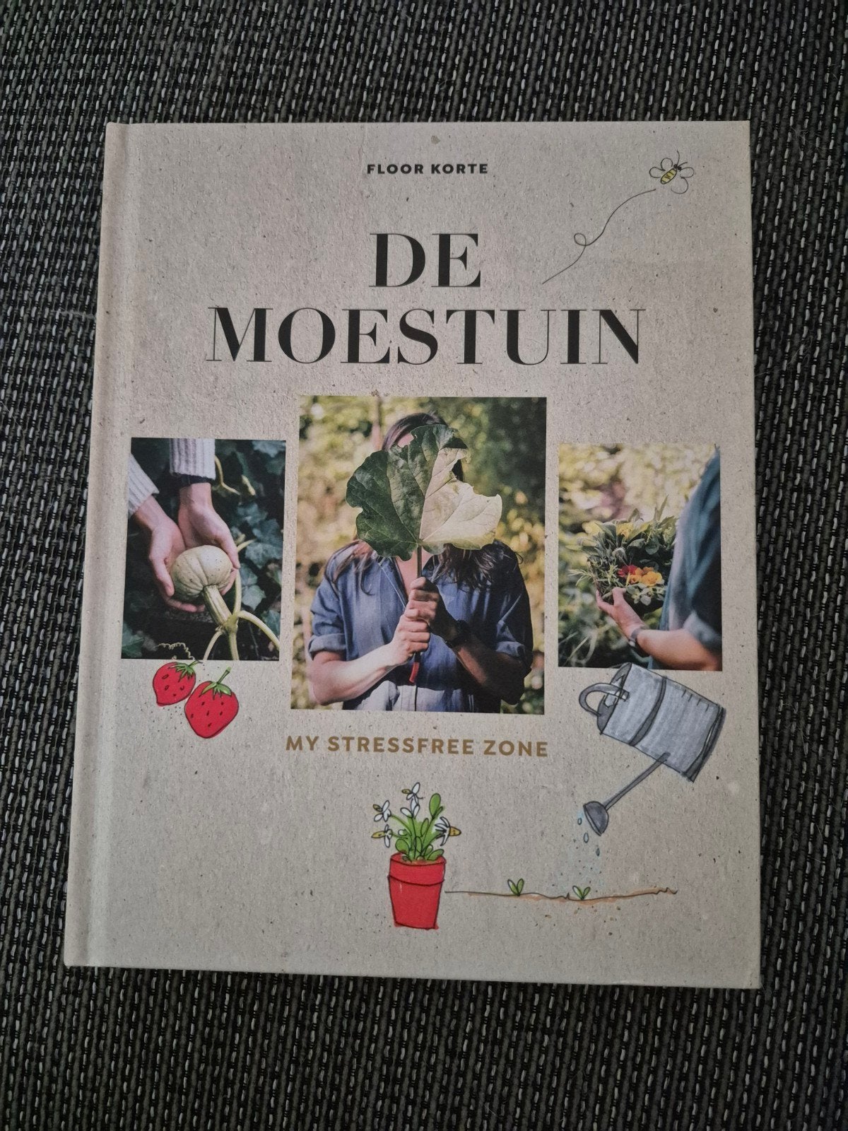 Floor Korte - De moestuin + een jaar in de moestuin journal, Ophalen, Moestuin, Zo goed als nieuw, Floor Korte