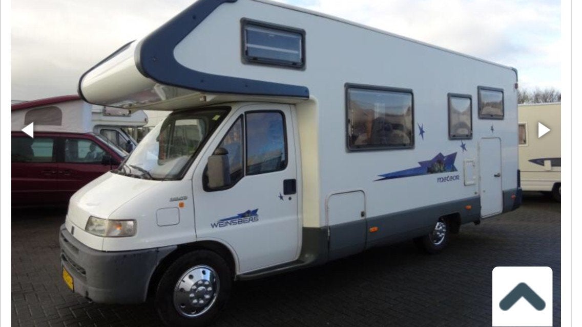 Camper Weinsberg Meteor Alkoof 2.8 i.d. TD, Alkoof, Fiat, Luifel, Particulier