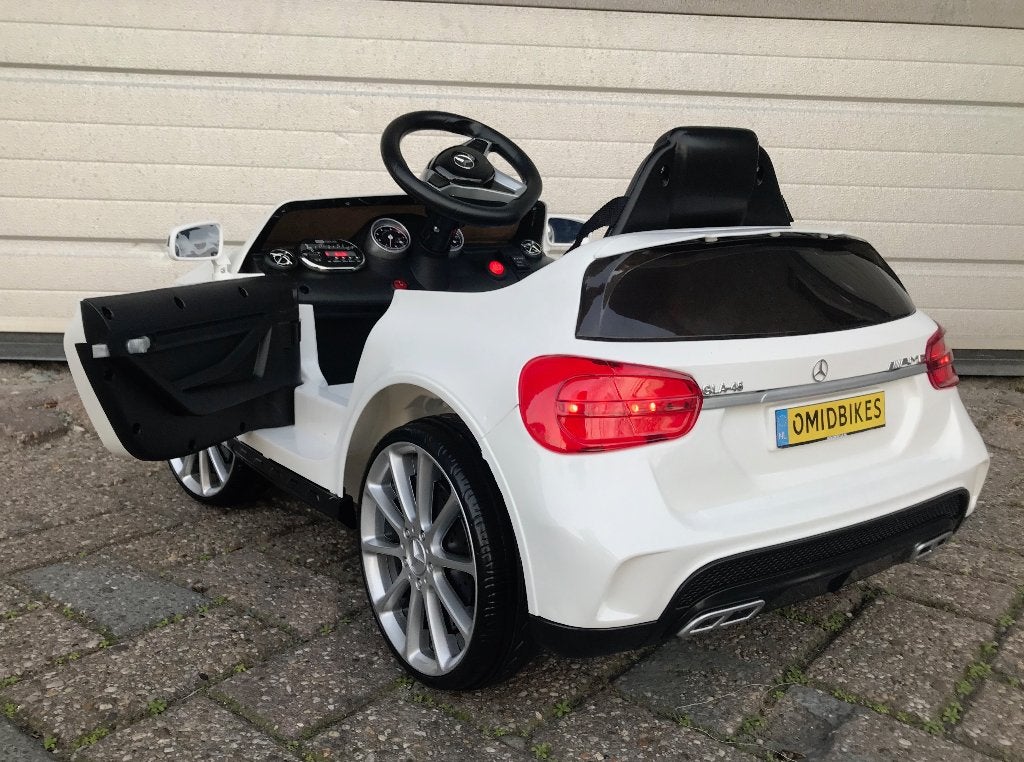 Mercedes GLA45 AMG 12v wit afstandsbediening NIEUW TIP!, Ophalen of Verzenden, Nieuw, Overige typen