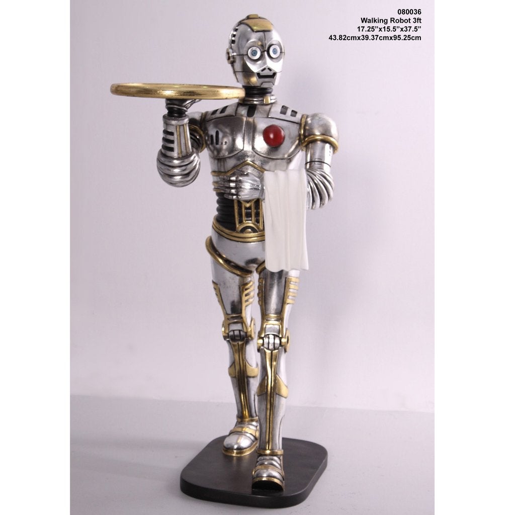 Walking Robot 3ft – Ober beeld Hoogte 95 cm, Ophalen, Nieuw
