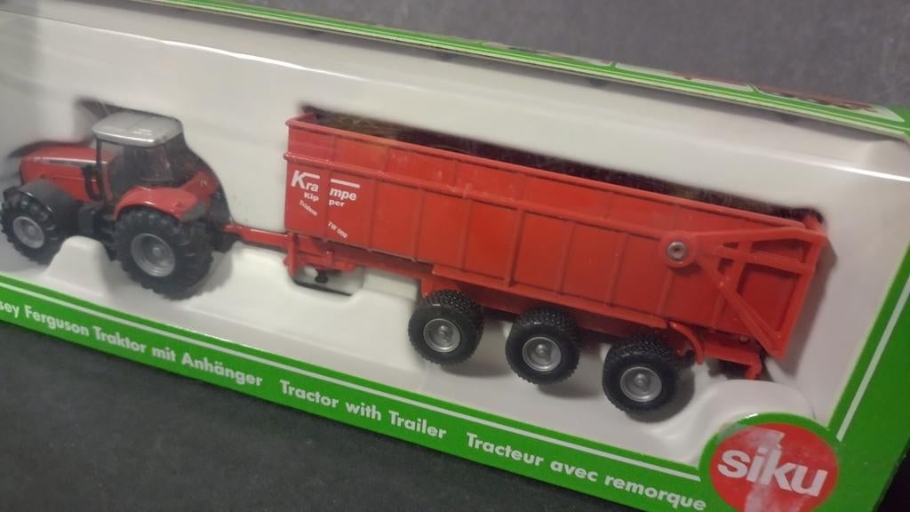 Massey Ferguson Krampe aanhanger 1:87 Siku Metal Pol, SIKU, Verzenden, Bus of Vrachtwagen, Schlittenbacherstrasse 60 Lüdenscheid