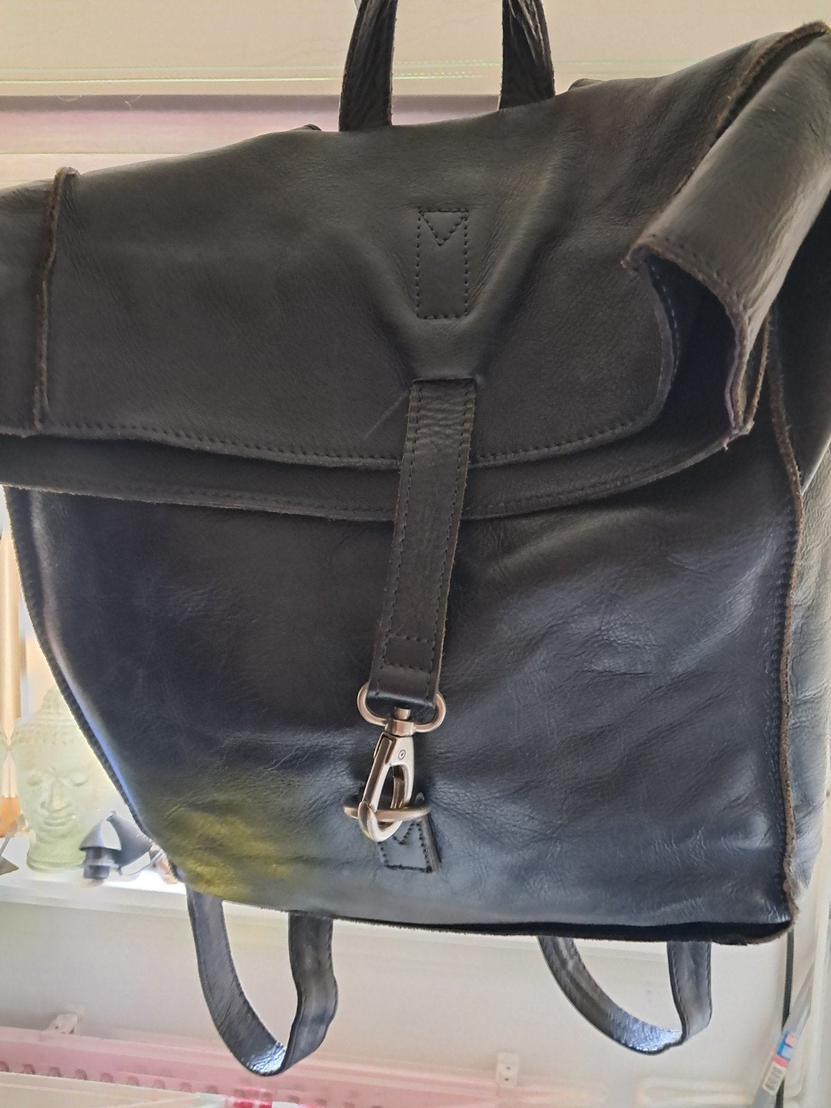 nieuwe rugtas van cowboyback  heel donder blauw binnen kant, 30 cm of meer, Blauw, Ophalen of Verzenden, Nieuw