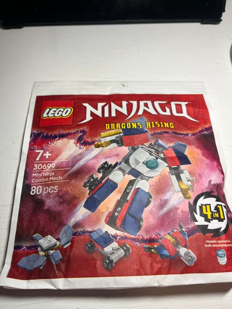 Lego ninjago mini ninja mech combo #30699, Ophalen of Verzenden, Zo goed als nieuw, Complete set, Lego