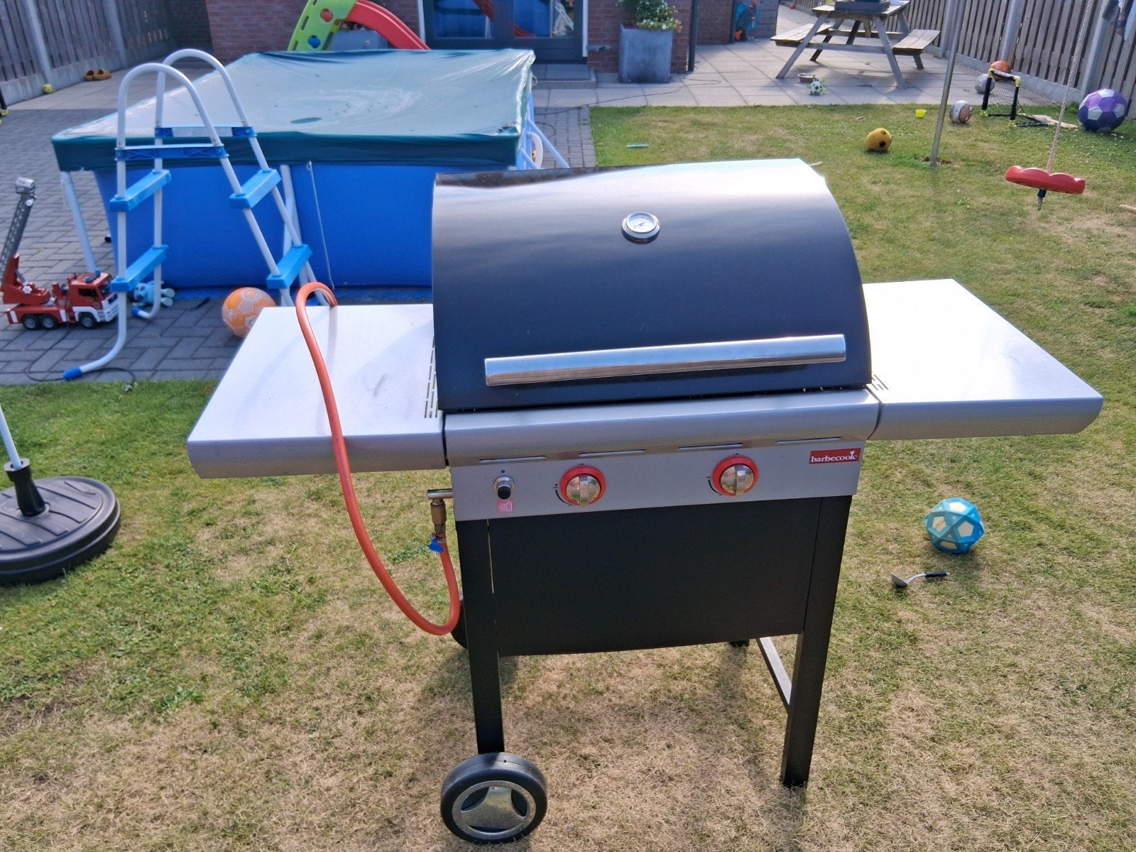gasbarbecue, Ophalen, Gebruikt, Barbecook