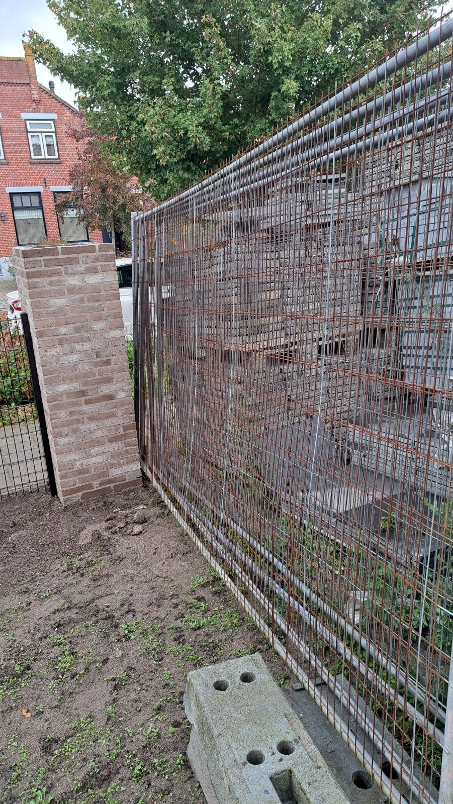 bouwhekken compleet, Doe-het-zelf en Verbouw, Ophalen, Gebruikt, Overige typen, 2 tot 5 meter