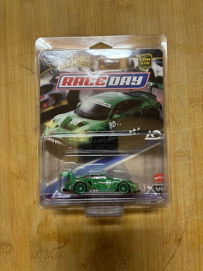 Hot Wheels Porsche 911 GT3 RS Rexy Raceday, Ophalen of Verzenden, Nieuw, Auto