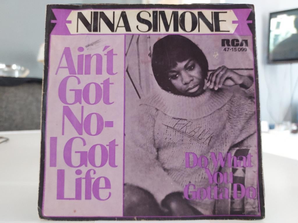 7" Single Nina Simone - Ain't Got No, I Got Life / Do What Y, Cd's en Dvd's, Vinyl Singles, Gebruikt, 7 inch, Single, Ophalen of Verzenden