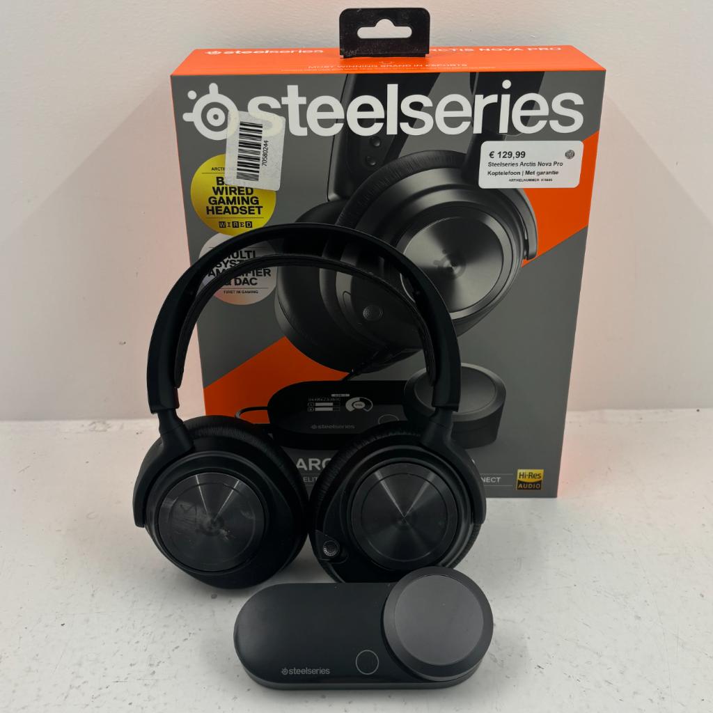 Steelseries Arctis Nova Pro Koptelefoon | Met garantie, Overige merken, Gebruikt, Dordrecht@usedproducts.nl, Toulonselaan 72