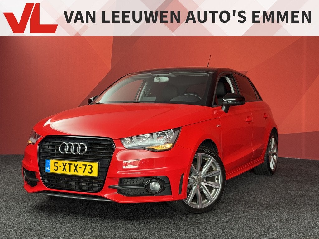 Audi A1 Sportback 1.2 TFSI Admired | Navigatie | Cruise Cont, Auto's, Audi, Voorwielaandrijving, Euro 5, Zwart, 4 cilinders