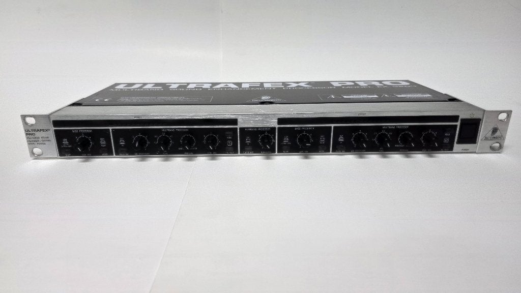 Behringer Ultrafex Pro EX3200 Sound Processor, Ophalen of Verzenden, Gebruikt