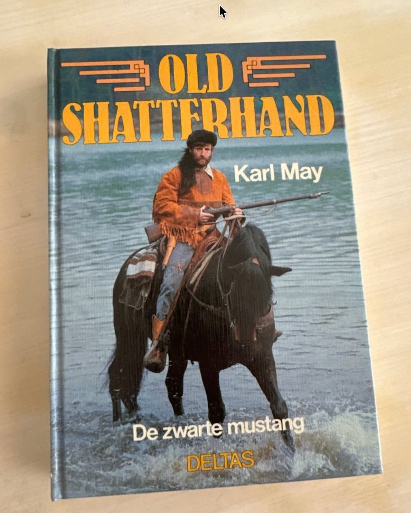 Old Shatterhand - De zwarte mustang - Karl May, Ophalen of Verzenden, Zo goed als nieuw, Karl May
