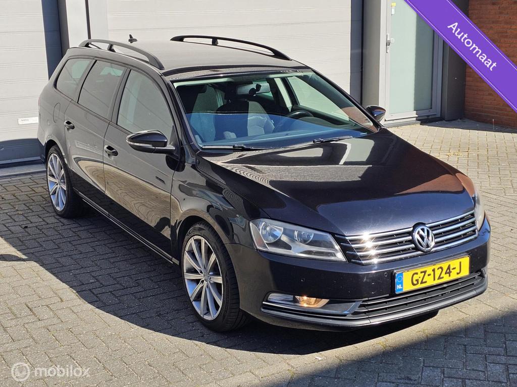 Volkswagen Passat Variant 2.0 TDI Comfortline BlueMotion, Auto's, Euro 5, 4 cilinders, Zwart, Diesel