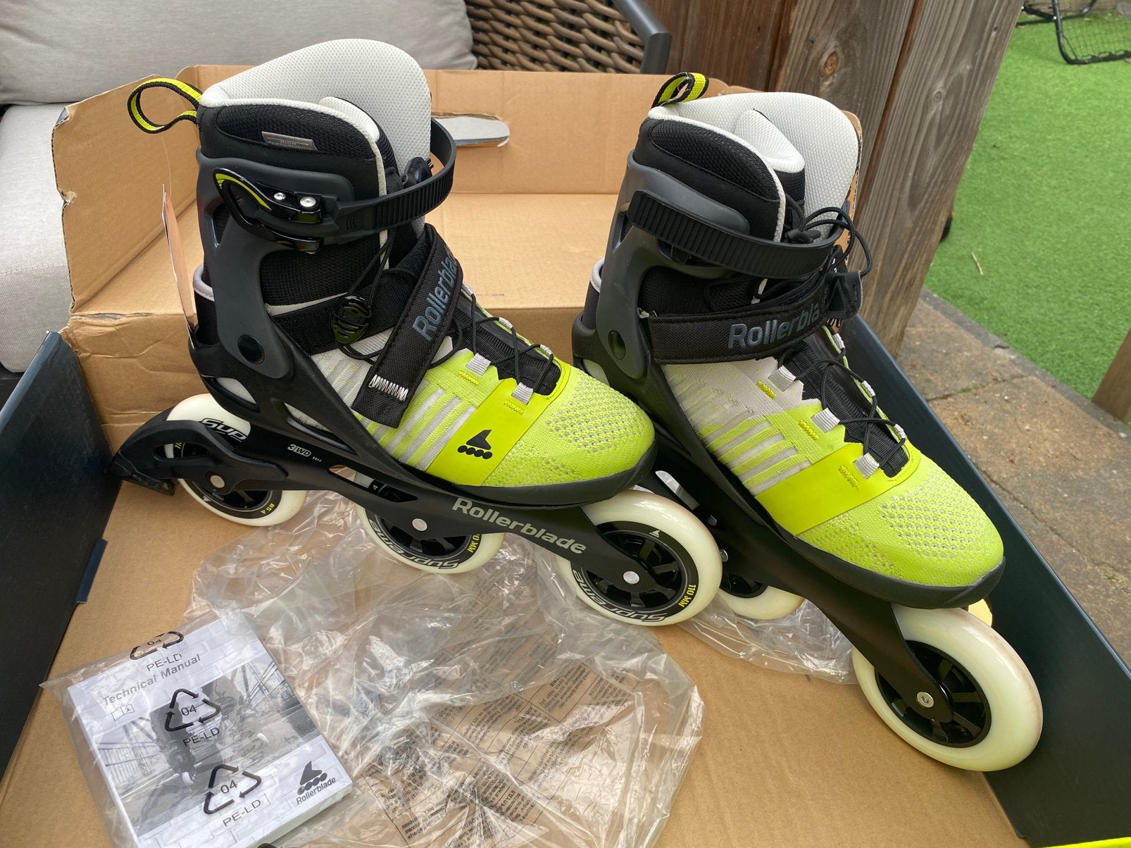 Rollerblade Macroblade 110 3WD, maat 42, nieuwst, skeelers, Overige typen, Zo goed als nieuw, Ophalen, Overige merken