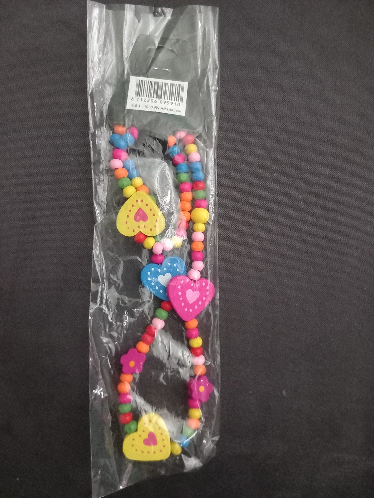 Nieuw Set Ketting en Armband Houten Kralen, Sieraden, Tassen en Uiterlijk, Kindersieraden, Ophalen of Verzenden, Nieuw, Ketting