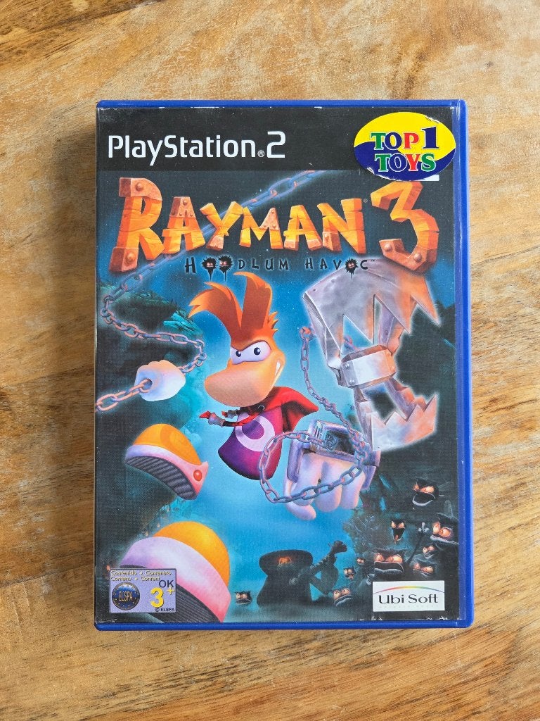 Rayman 3 Hoodlum Havoc - PlayStation 2, Spelcomputers en Games, Games | Sony PlayStation 2, Avontuur en Actie, Gekoppelde computers