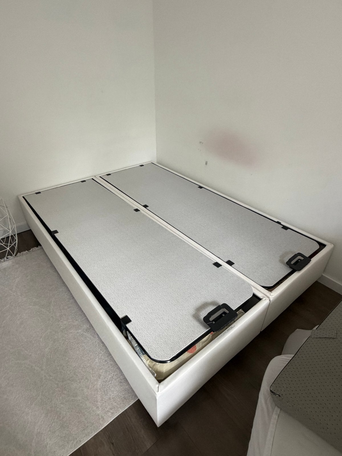 GRATIS Tweepersoonsbed 140x200 met opbergruimte, Ophalen, Gebruikt, Tweepersoons, 140 cm
