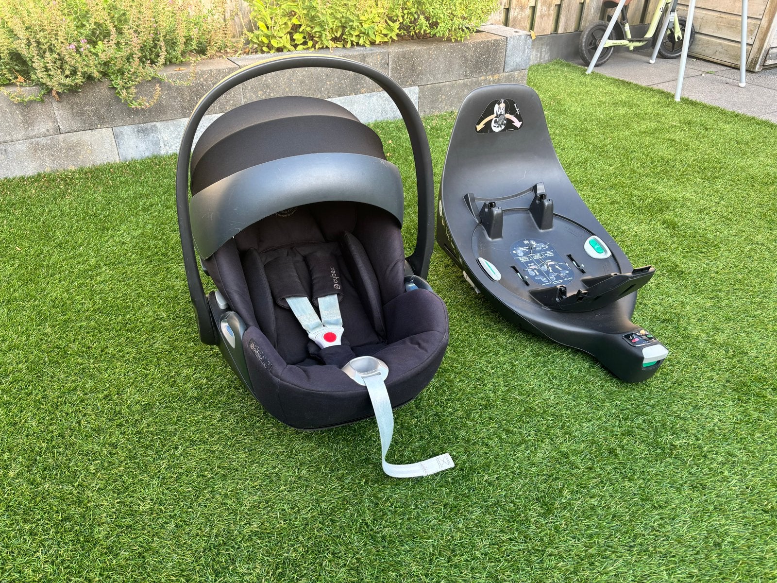 Autostoel Cybex Cloud Z I-Size inclusief base, Gebruikt, Slaapstand, Isofix, 0 t/m 13 kg