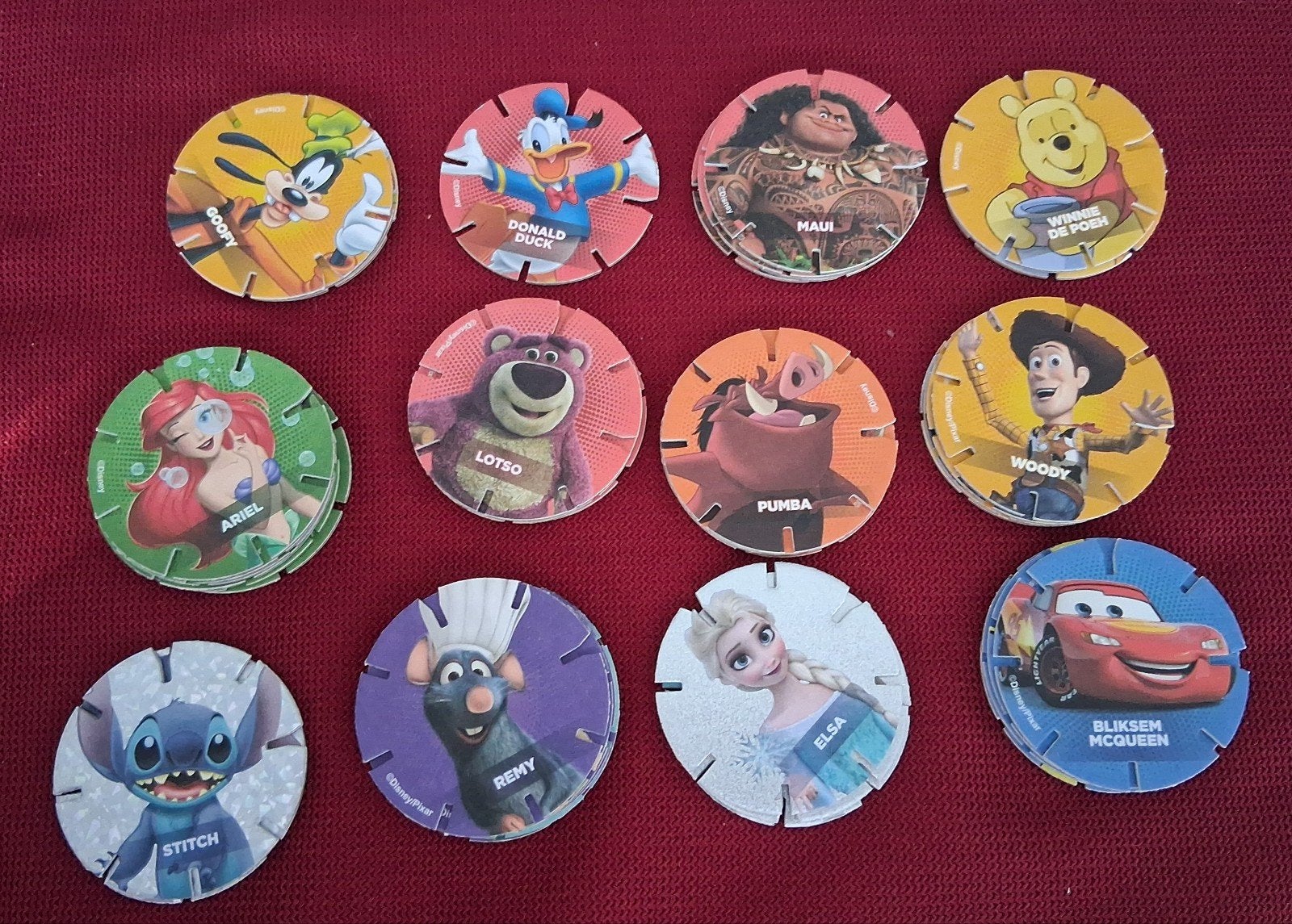 Dubbele Disneyz Albert heijn Disney - 50 cent per stuk, Ophalen of Verzenden, Gebruikt