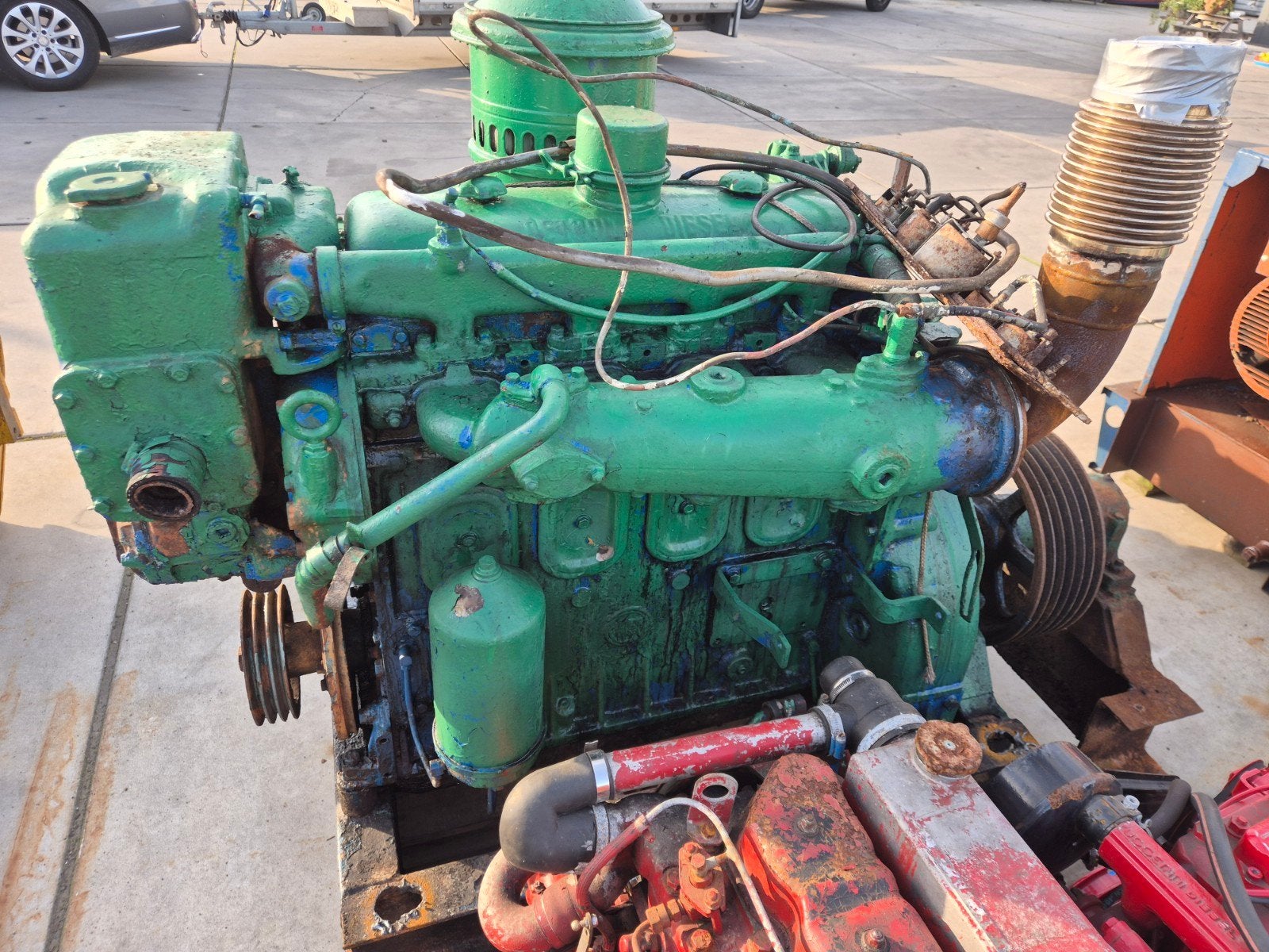 Detroit GM, Ophalen, Gebruikt, Dieselmotor