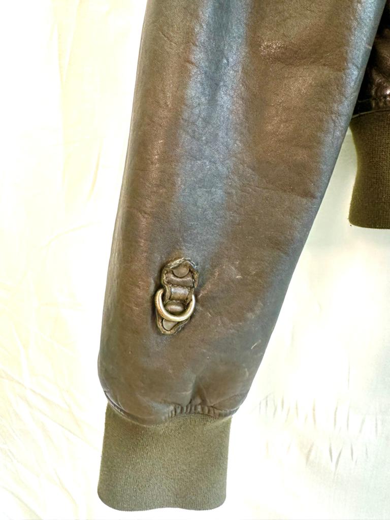 Dsquared2 Leren Bomberjack - Maat 48 (M), Ophalen of Verzenden, Gedragen, Maat 48/50 (M), Groen