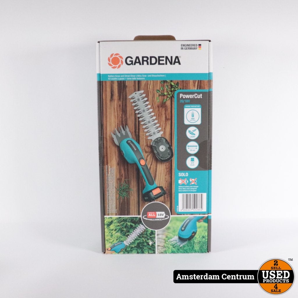 Gardena Powercut 20/18V 2in1 Cutter - Nieuw In Seal, Gardena, Gebruikt, Support@gardena.com, Gardena GmbH, Hans-Lorenser-StraÃŸe 40, 
89079 Ulm
Germany