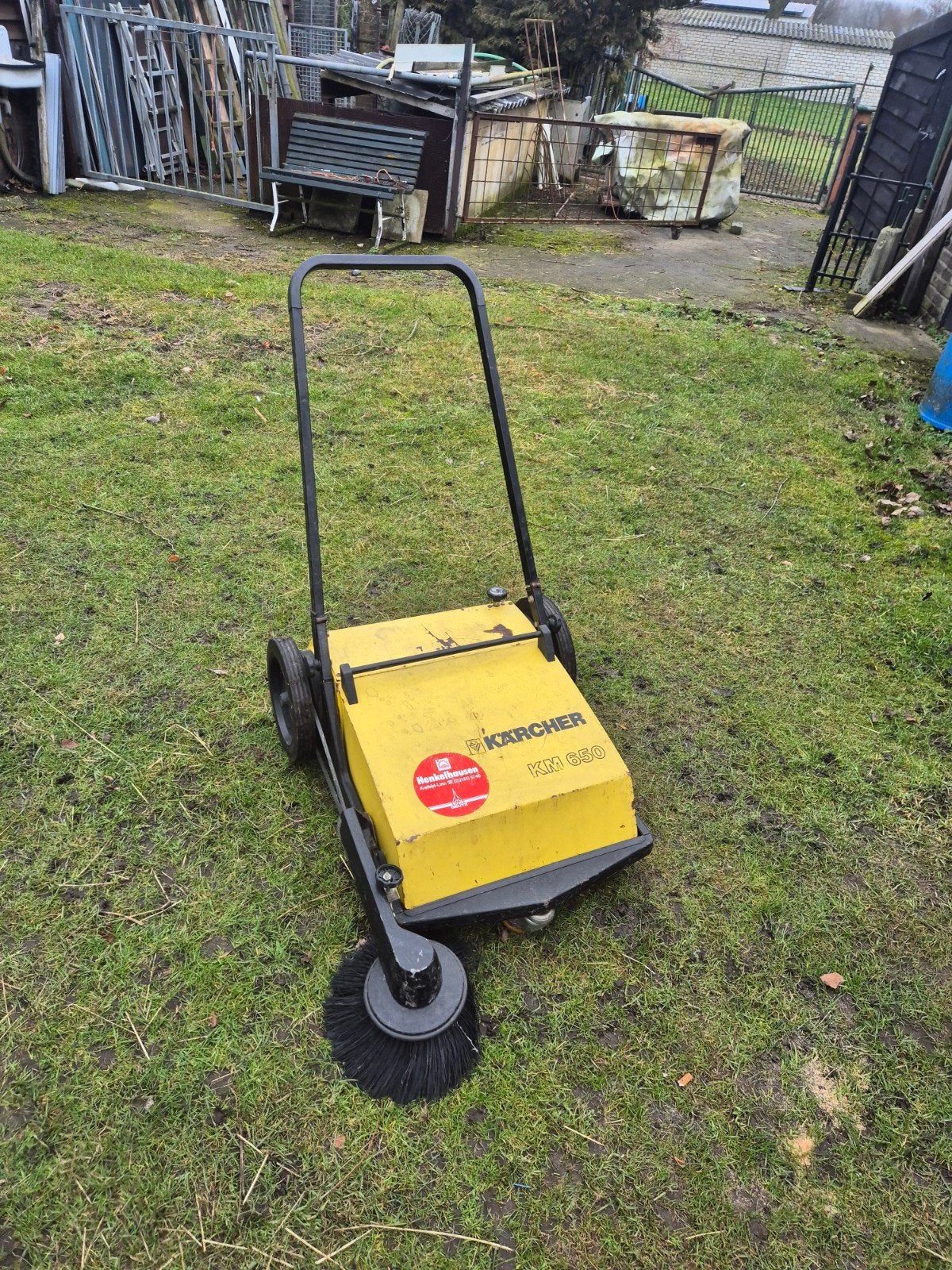 Kärcher KM 650 Veegmachine - Hoogte Verstelbaar, Ophalen, Gebruikt