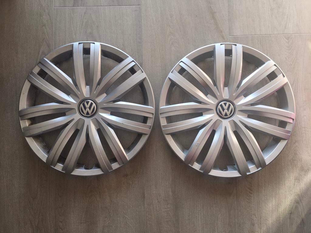 2 wieldoppen Volkswagen VW Caddy 16 inch, Auto diversen, Ophalen of Verzenden, Gebruikt