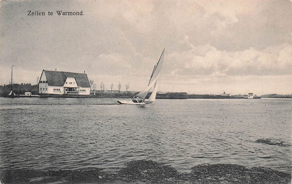 703-461-025 Zeilen te Warmond, Ophalen of Verzenden, Voor 1920, Zuid-Holland