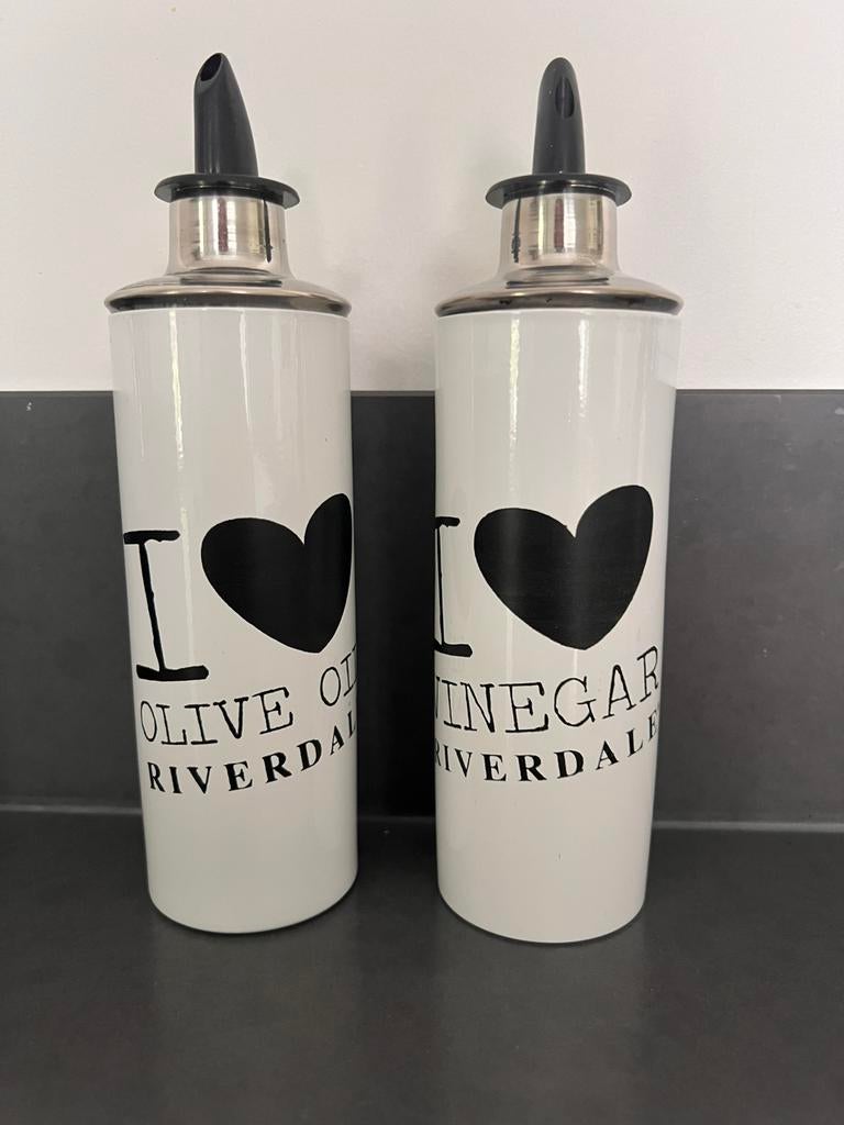 Riverdale olie en azijn setje, Huis en Inrichting, Overige typen, Ophalen, Nieuw