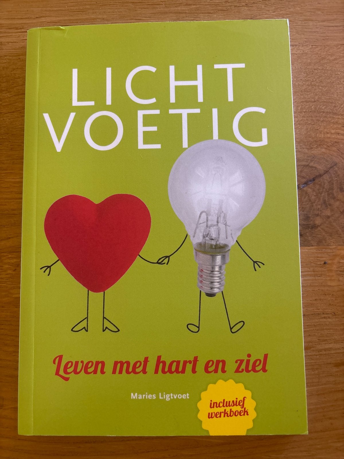 Lichtvoetig: Leven met hart en ziel - Maries Ligtvoet, Ophalen of Verzenden, Zo goed als nieuw, Spiritualiteit algemeen, Instructieboek