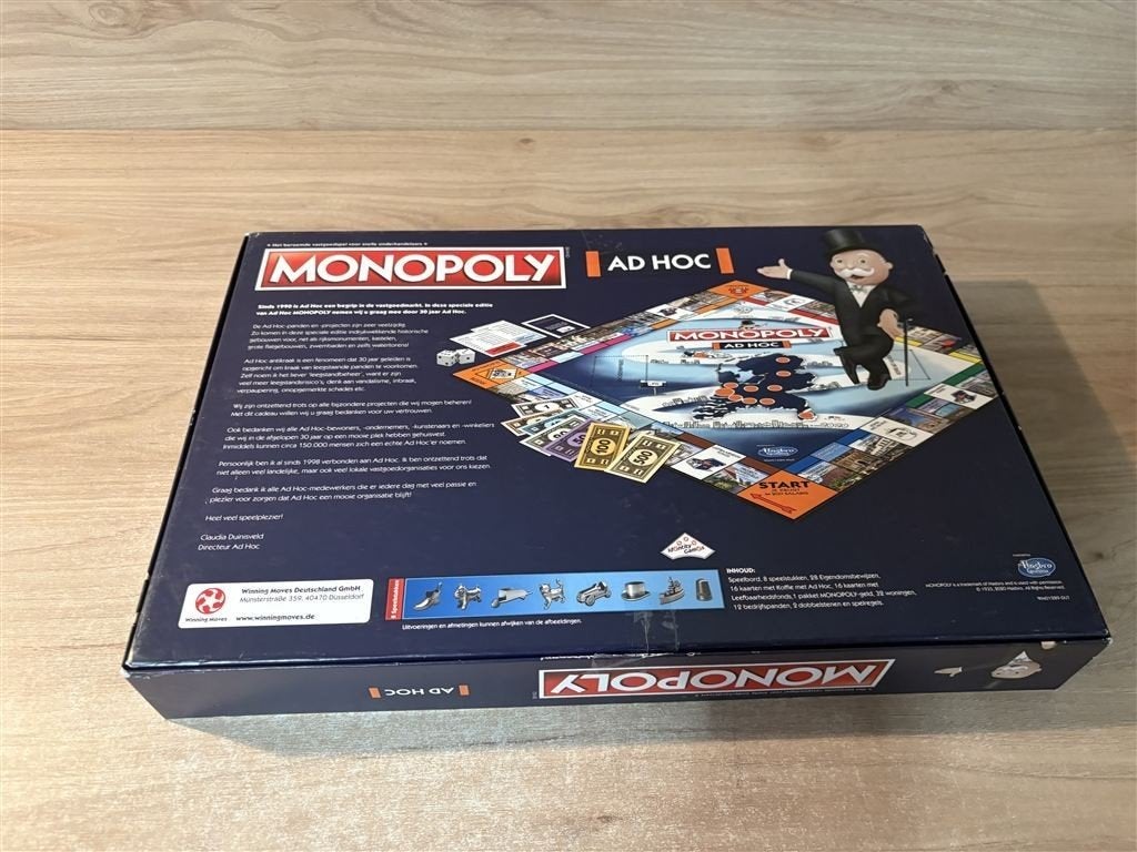 monopoly ad hoc 20 jaar - s7073, Verzenden, Zo goed als nieuw