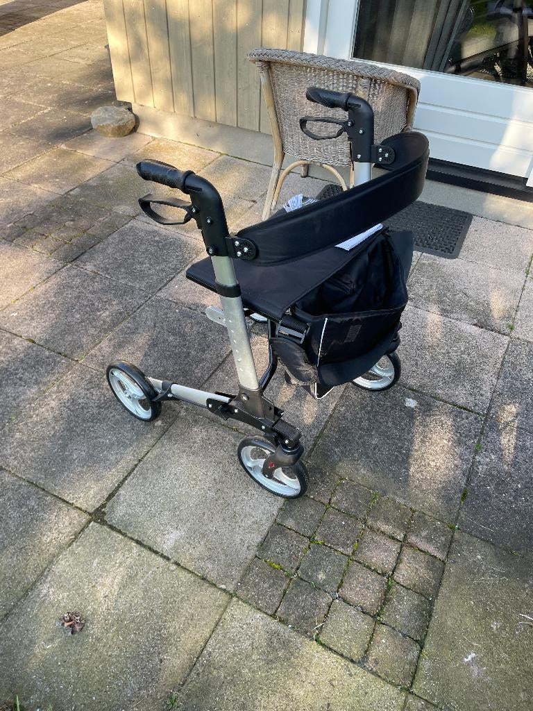 RIDDER opvouwbare Rollator Incl. zitje & boodschappentas, Diversen, Rollators, Ophalen of Verzenden, Opvouwbaar, Nieuw