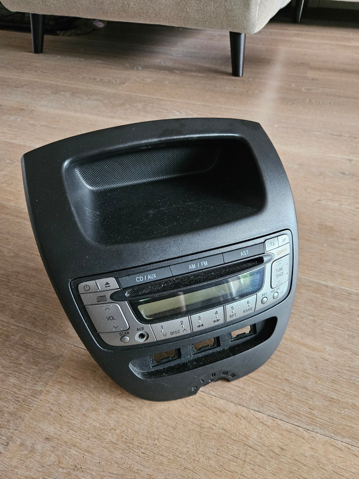 Autoradio + inbouwpaneel Citroën C1, Ophalen, Gebruikt