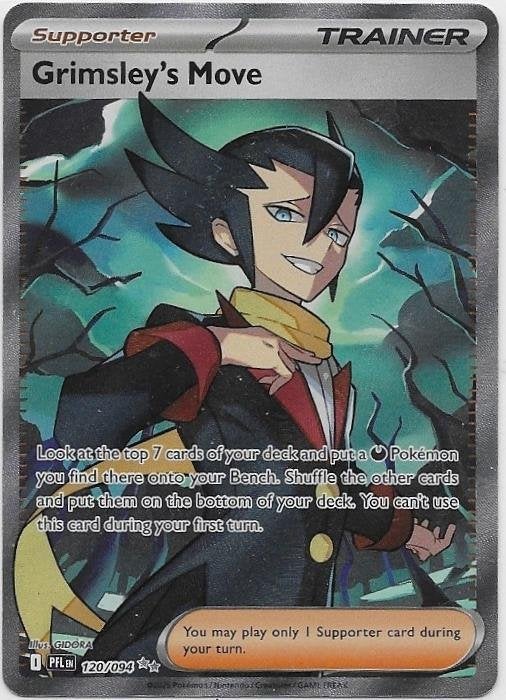 Phantasmal Flames,  Grimsley's Move [full-art] 120/94, Verzenden, Nieuw, Losse kaart