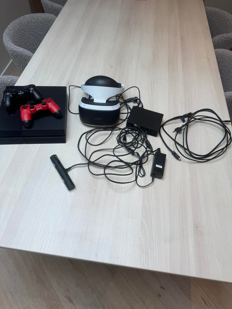 Playstation 4 + VR bril, Ophalen of Verzenden, Zo goed als nieuw, Sony PlayStation