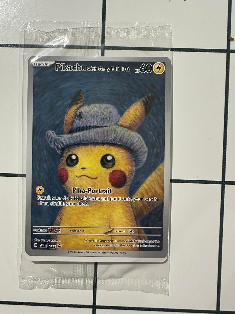 Pikachu van Gogh (SEALED), Hobby en Vrije tijd, Verzamelkaartspellen | Pokémon, Ophalen of Verzenden, Nieuw