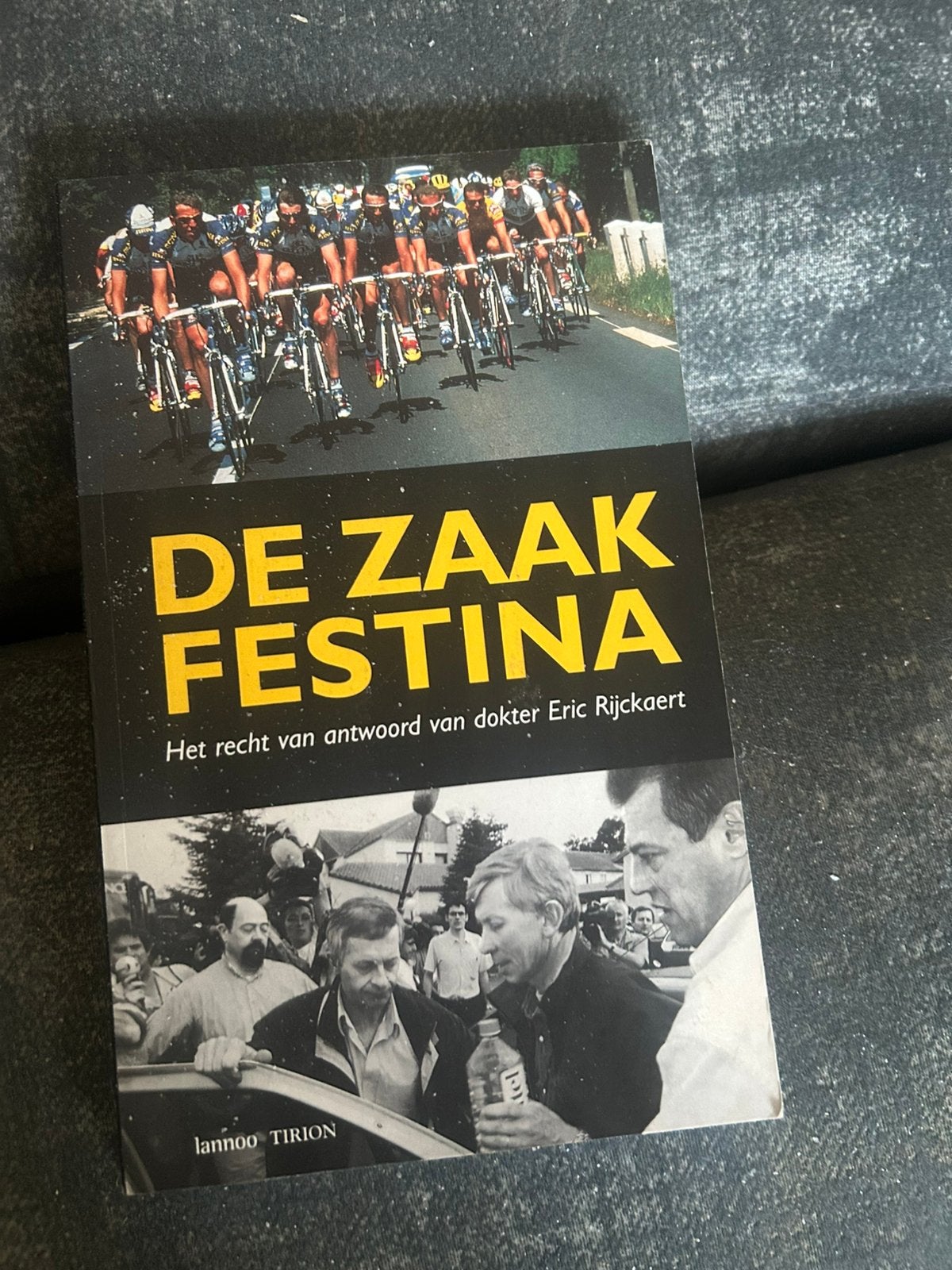 DE ZAAK FESTINA Eric Rijckaert (doping wielrennen), Verzenden, Nieuw, Lopen en Fietsen