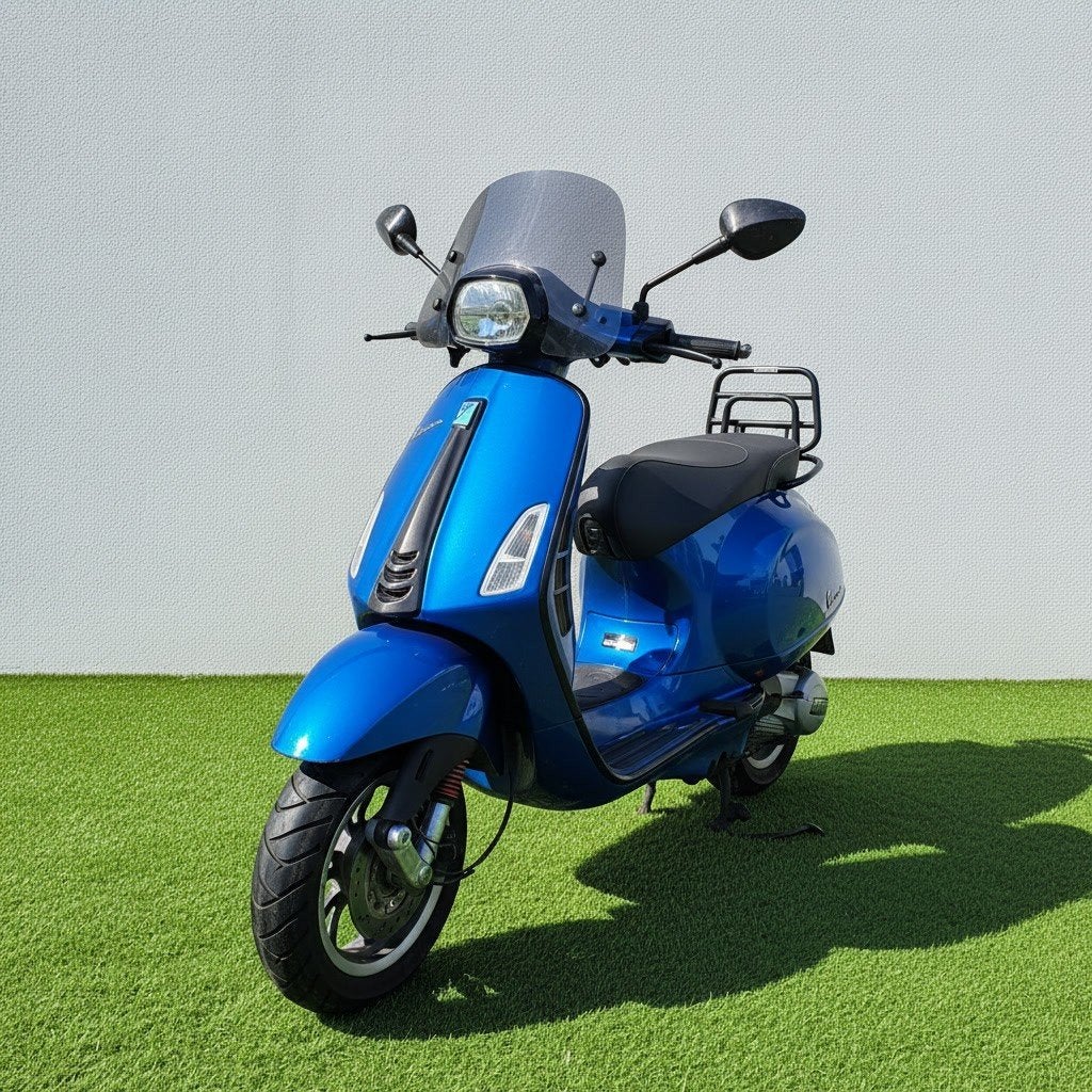 Vespa Sprint 50 45 km/u | 2015 | 18.888 km | Blauw, Ophalen, Maximaal 45 km/u, Vespa S, 49 cc