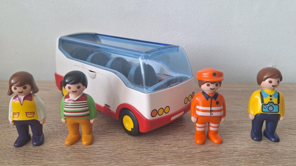 Playmobil 123 Bus, Ophalen of Verzenden, Gebruikt, Complete set
